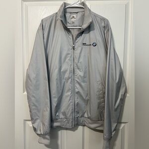 Peter Millar BMW Championship Windbreaker Golf Zip Up Jacket Size Large